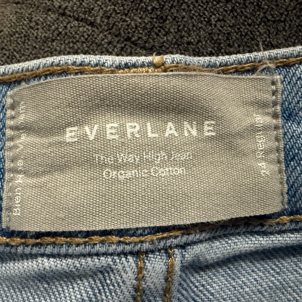 Everlane The Way High Jean Organic Cotton Size 24 - Picture 7 of 7